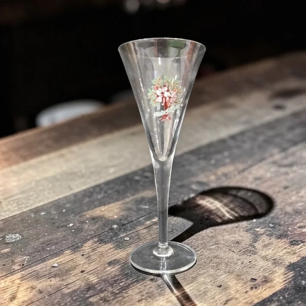 Pêcher Mignon Fluted Cocktail Glass, Replacement Stemware, Vintage MCM Barware‎